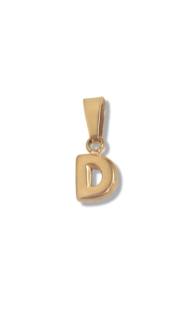 Smykkeli Copenhagen Vedhæng - Chunky Letter - Gold Colour