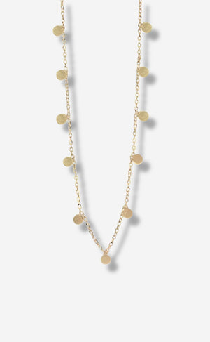 Halskæde - Shiny Drop - Gold Colour